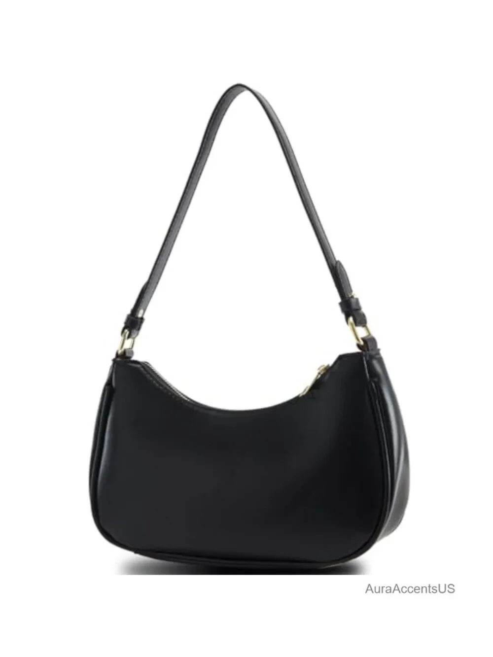 Y2K Trendy Hobo Handbag with Adjustable Straps Vegan Leather